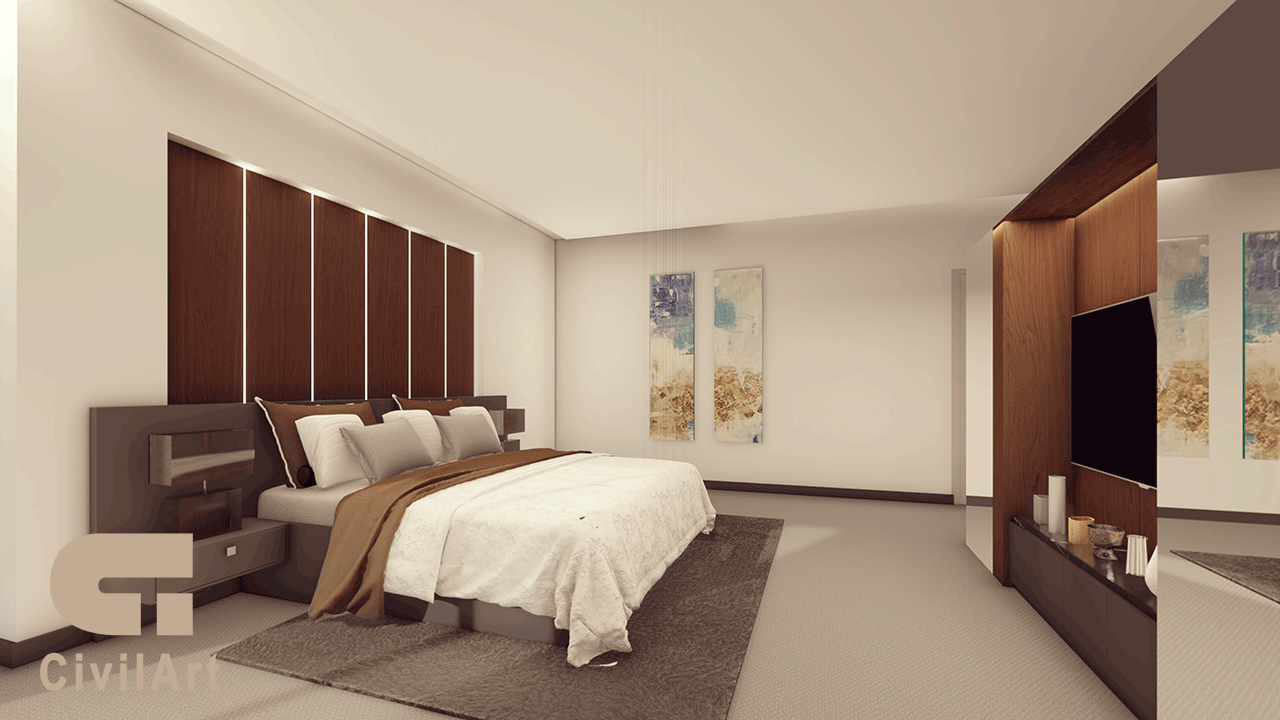 Interior-decoration-of-the-bedroom-amirdasht