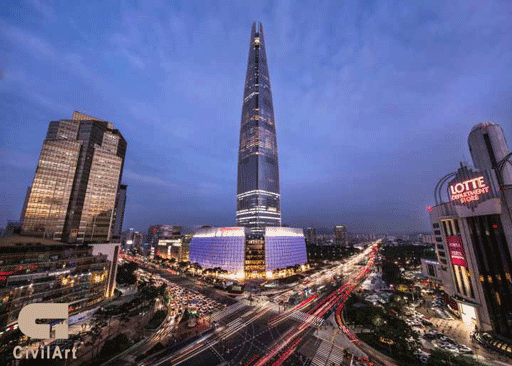 برج-جهانی-لوته-(Lotte-World-Tower)،-کره‌ی-جنوبی